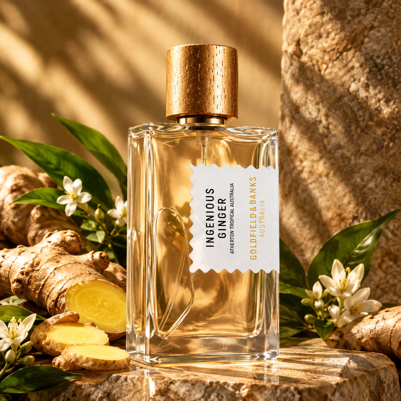 Goldfield And Banks Ingenious Ginger Eau de Parfum Spray by Goldfield And Banks - perfume bottle with original packaging box
