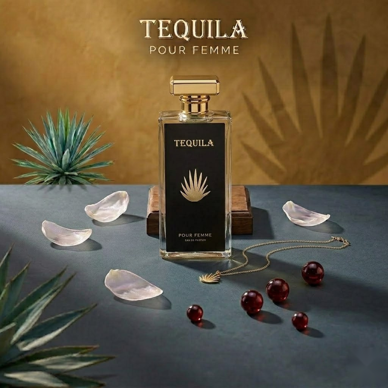 Tequila Noir Pour Femme EDP Spray + + by Tequila - perfume bottle with original packaging box