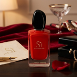 Giorgio Armani Si Passione Intense by Giorgio Armani - perfume bottle with original packaging box