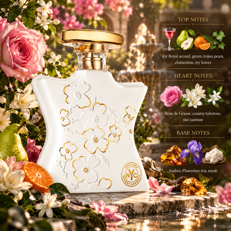Bond No. 9 Secret Garden Eau de Parfum - Notes And Ingredients