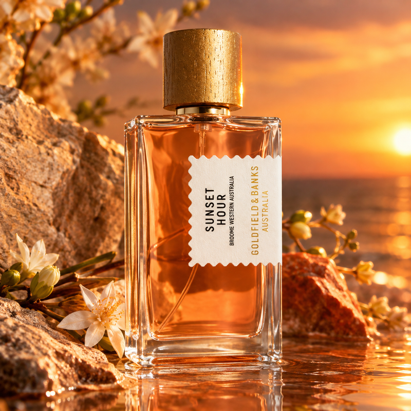 Goldfield And Banks Sunset Hour Eau de Parfum Spray by Goldfield And Banks - perfume bottle with original packaging box