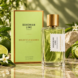 Goldfield And Banks Bohemian Lime Eau de Parfum Spray by Goldfield And Banks - angled view showing bottle design and branding