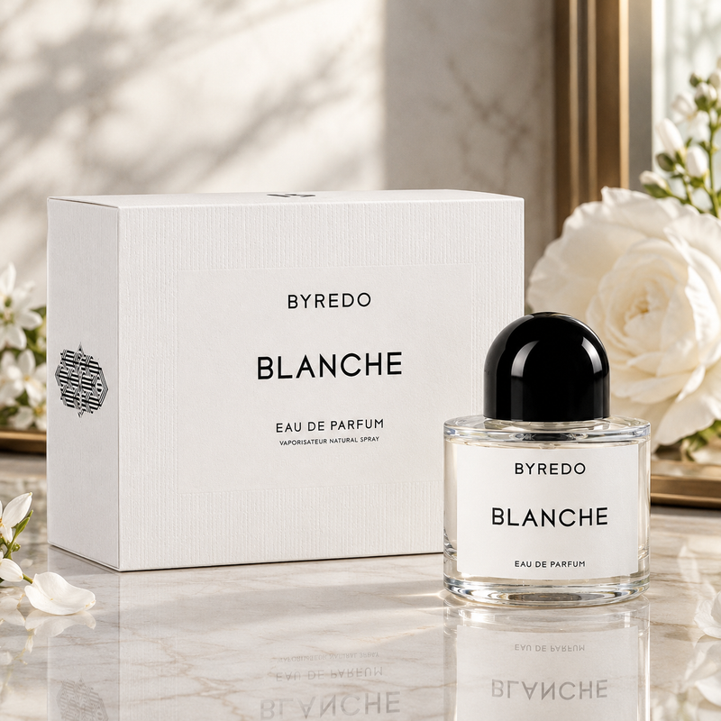 Byredo Blanche Eau De Parfum - Bottle And Box
