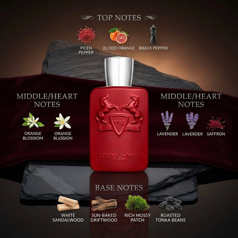 Parfums De Marly Kalan Eau de Parfum by Parfums De Marly - front view of the men's eau de parfum bottle