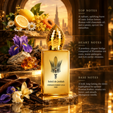 Stephane Humbert Lucas 777 Soleil de Jeddah L'Original Eau de Parfum by Stephane Humbert Lucas - front view of the unisex eau de parfum bottle