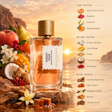 Goldfield And Banks Sunset Hour Eau de Parfum Spray by Goldfield And Banks - front view of the unisex eau de parfum bottle