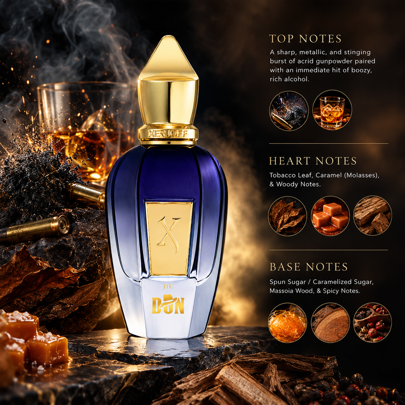Xerjoff Don Eau De Parfum by Xerjoff - front view of the unisex eau de parfum bottle
