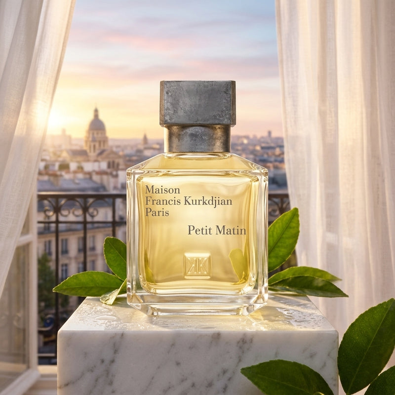 Maison Francis Kurkdjian Petit Matin - Luxury Parisian Sunrise Hero Bottle