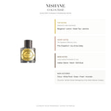 Nishane Colognise Extrait de Parfum - Olfactory Pyramid & Fragrance Notes Infographic