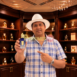 Xerjoff 40 Knots Eau de Parfum Spray by Xerjoff - lifestyle shot highlighting the eau de parfum bottle details