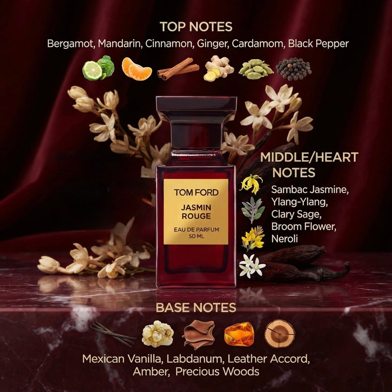 Tom Ford Jasmin Rouge Eau de Parfum - Notes And Ingredients
