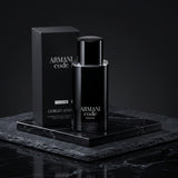 Giorgio Armani Code Parfum Luxury Retail Box Packaging