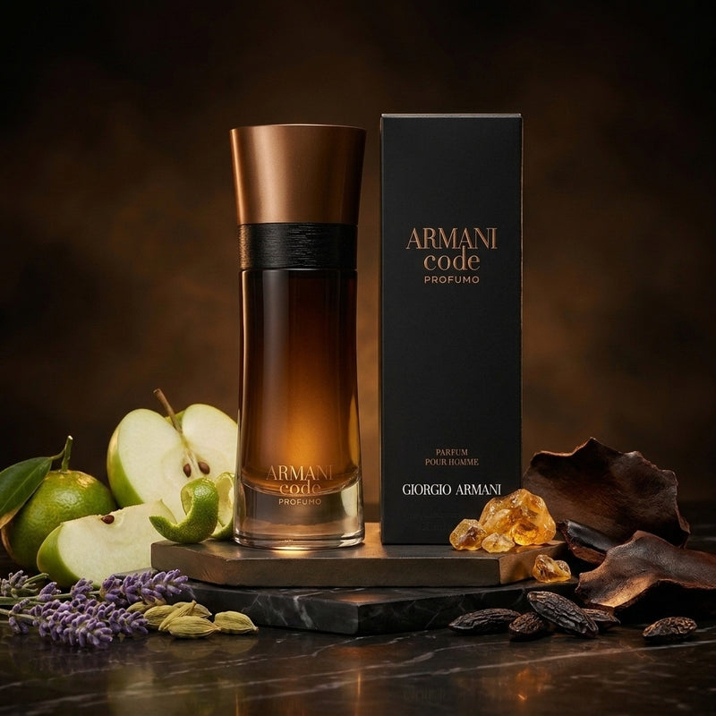 Giorgio Armani Code Profumo Parfum Luxury Retail Box Packaging