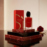 Giorgio Armani Si Passione Eau de Parfum Luxury Retail Box Packaging
