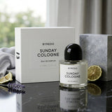 Byredo Sunday Cologne Eau de Parfum - Retail Box and Bottle Packshot