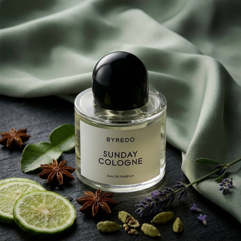 Byredo Sunday Cologne Eau de Parfum - Hero Commercial Shot