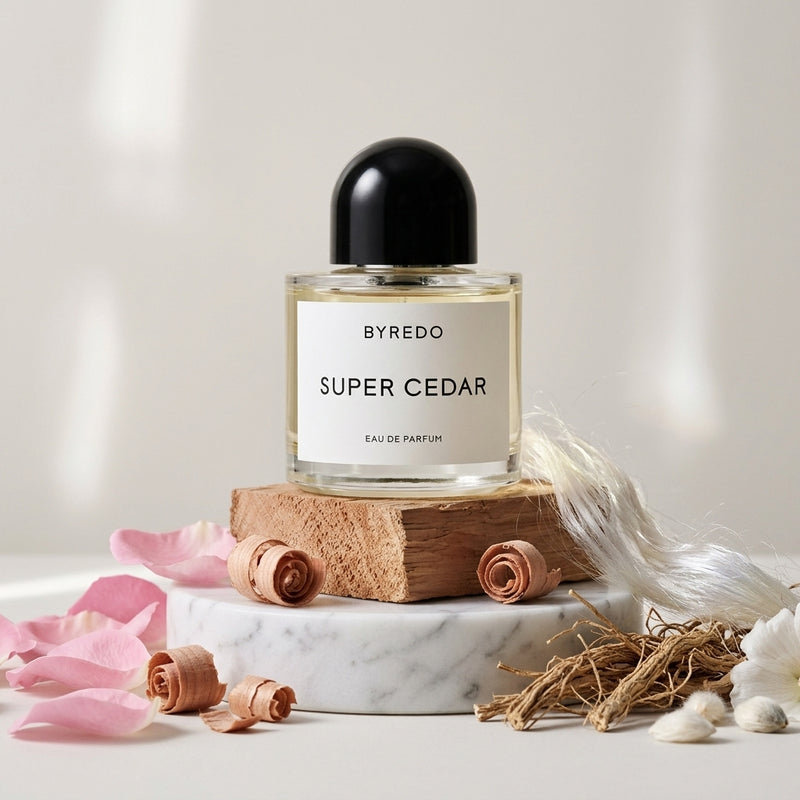 Byredo Super Cedar Eau de Parfum - Hero Commercial Shot