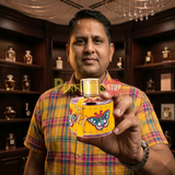 "Perfumes Stop owner holding a bottle of Carolina Herrera CH Beauties Limited Edition Eau De Parfum EDP Spray 3.4oz / 100ml."