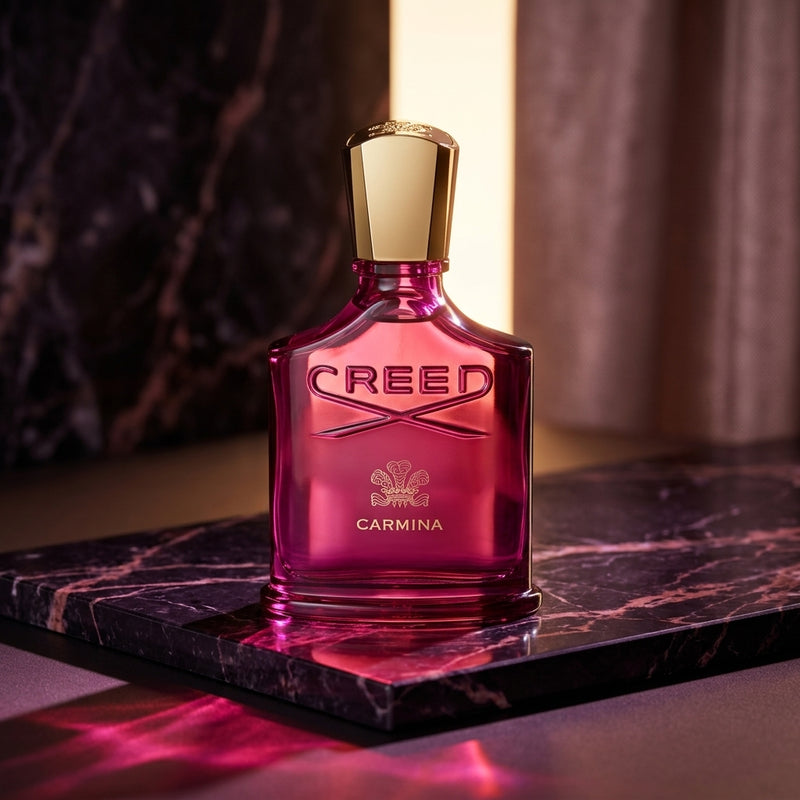 Creed Carmina Eau de Parfum Luxury Editorial Hero Shot