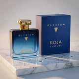 Roja Parfums Elysium Parfum Cologne Bottle and Luxury Presentation Packaging Box