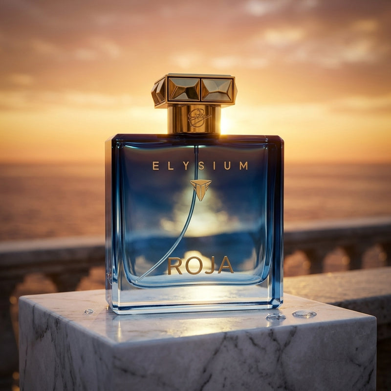 Roja Parfums Elysium Parfum Cologne Luxury Editorial Bottle Shot