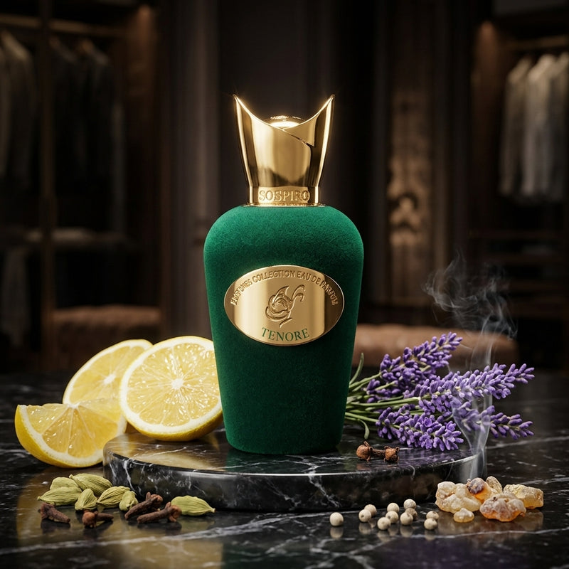 Sospiro Tenore Eau de Parfum - Hero Commercial Shot
