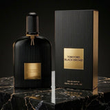Tom Ford Black Orchid Eau de Parfum Retail Box and Bottle Packshot