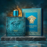 Versace Eros Eau de Parfum Luxury Retail Box Packaging