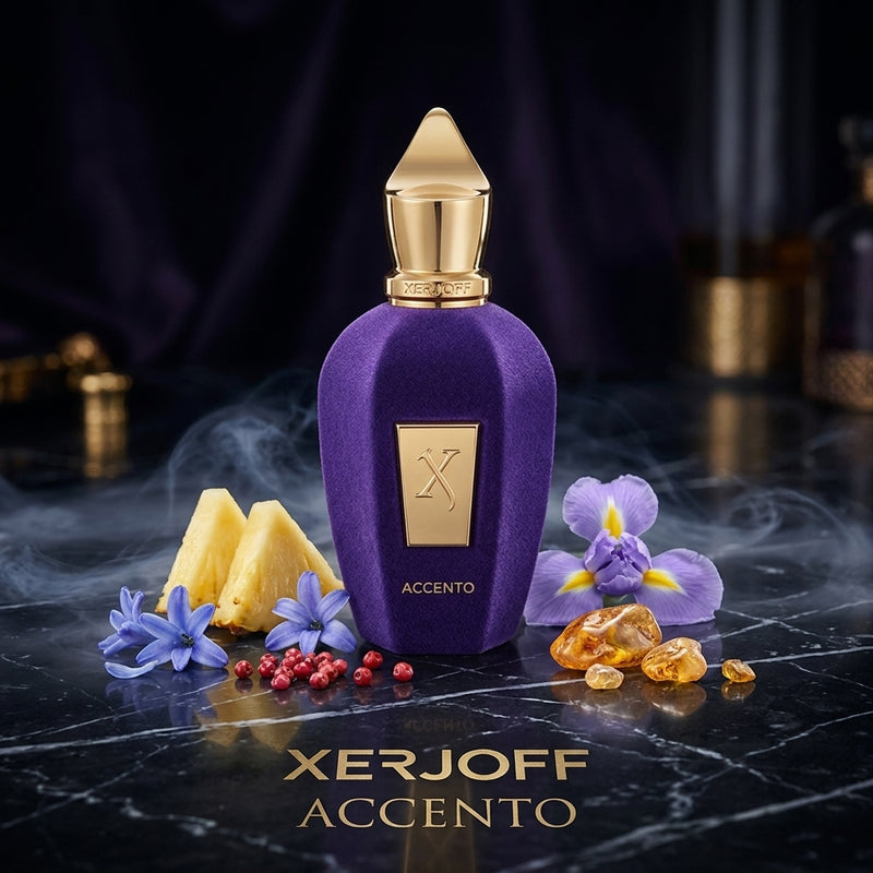 Xerjoff Accento Eau de Parfum - Hero Commercial Shot