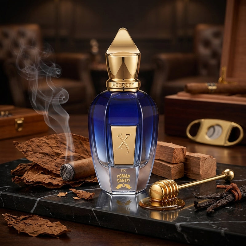 Xerjoff Comandante Eau de Parfum - Hero Commercial Shot
