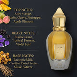 Xerjoff Cruz del Sur II Eau de Parfum Olfactory Fragrance Notes Infographic