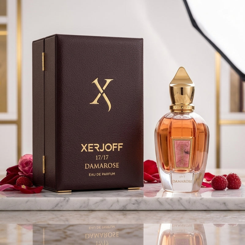 Xerjoff Dama Rose Eau de Parfum - Retail Box and Bottle Packshot