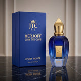 Xerjoff Ivory Route Eau de Parfum - Retail Box and Bottle Packshot