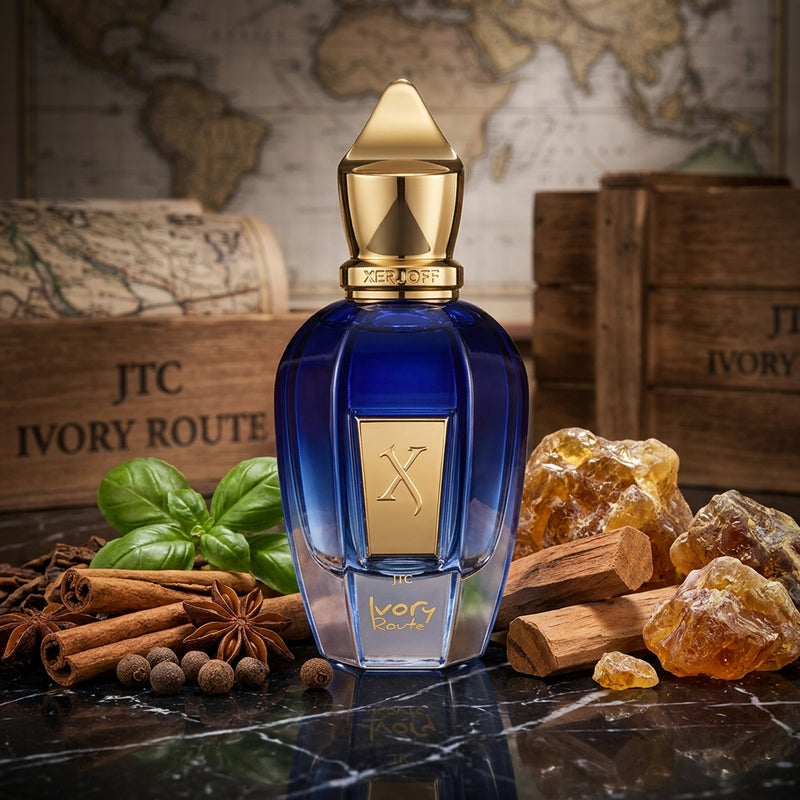 Xerjoff Ivory Route Eau de Parfum - Hero Commercial Shot