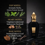 Xerjoff Laylati Eau de Parfum - Olfactory Fragrance Notes Infographic
