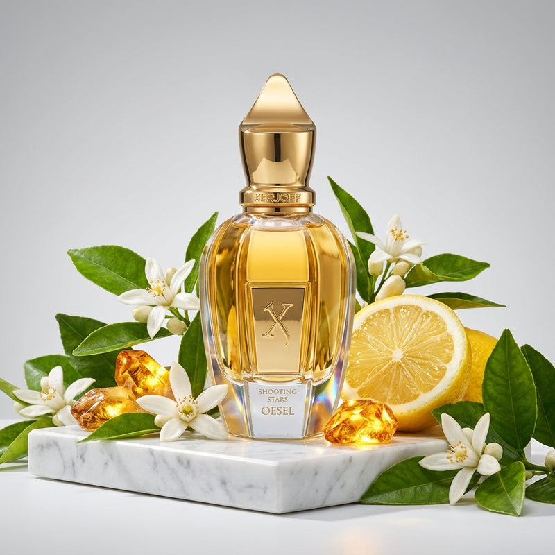 Xerjoff Oesel Eau de Parfum Luxury Editorial Bottle Shot