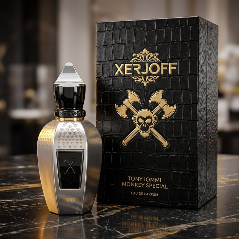 Xerjoff Tony Iommi Monkey Special Eau de Parfum Luxury Presentation Box Packshot
