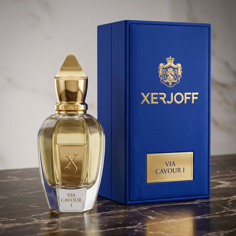Xerjoff Via Cavour I Eau de Parfum Luxury Presentation Box Packshot